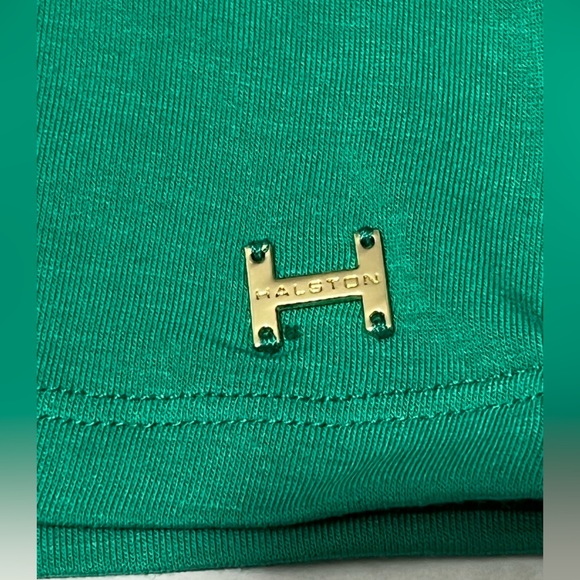 H by Halston -Womens Green Sleeveless Top Sz. SM - Picture 6 of 7
